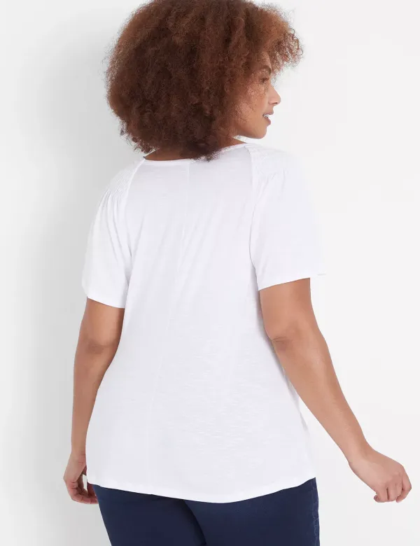 Swing Flutter-Sleeve Tee