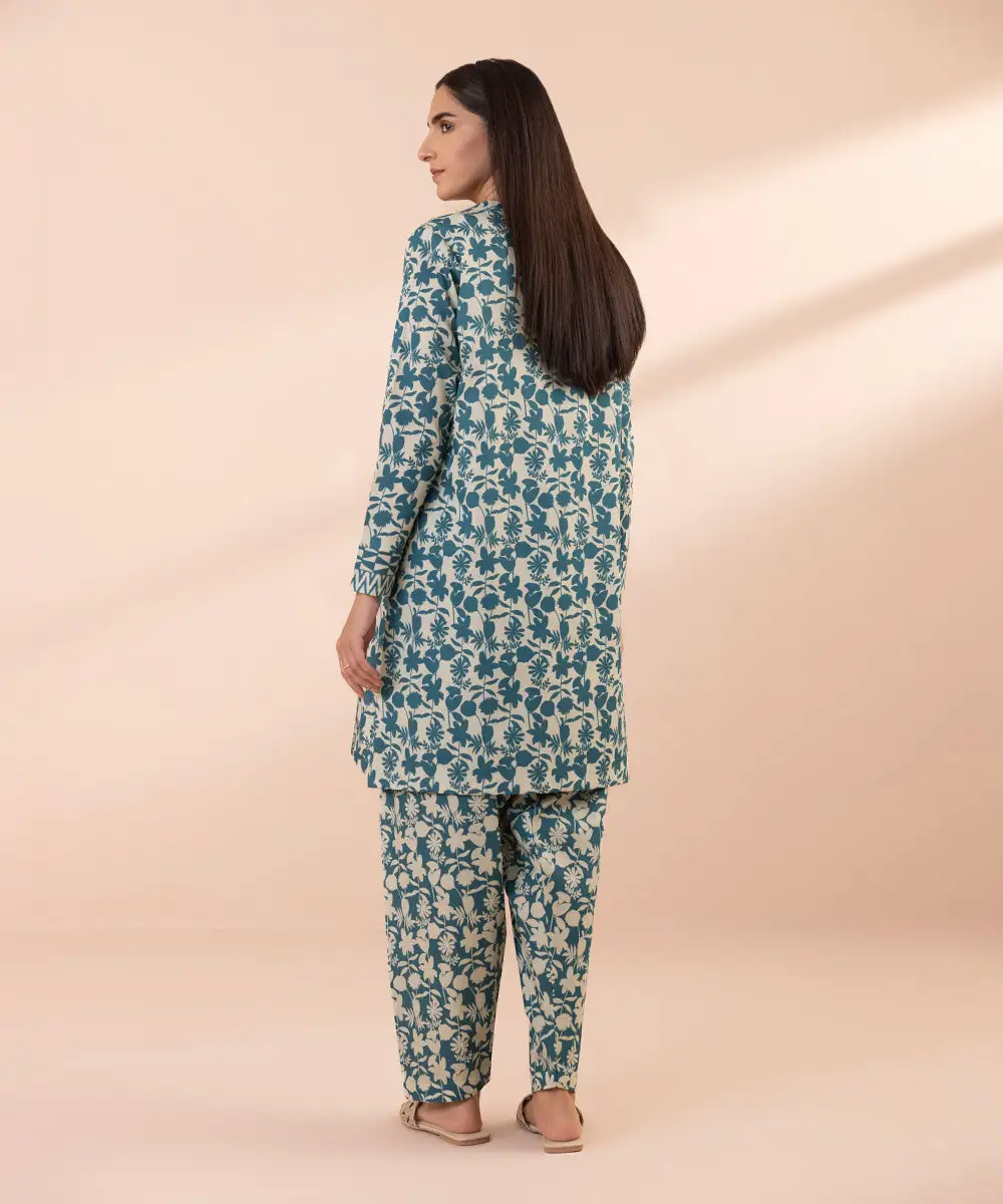 2 Piece - Printed Lawn Suit