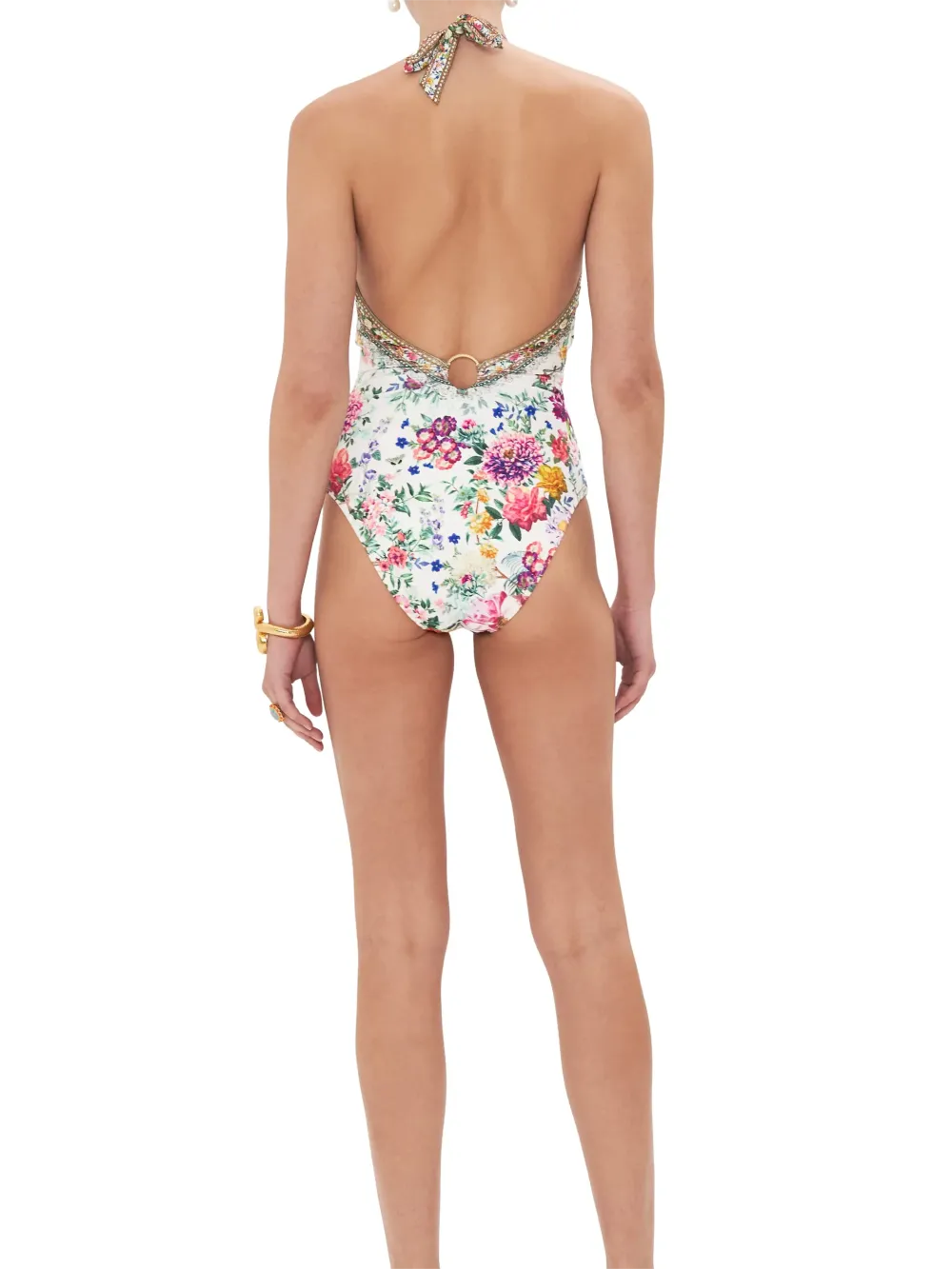 Printed Swimsuit Set