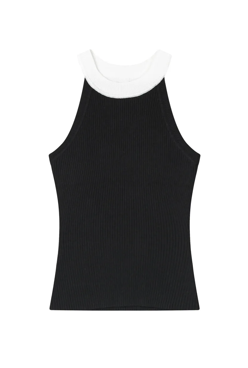 Lolita Knit top - Black