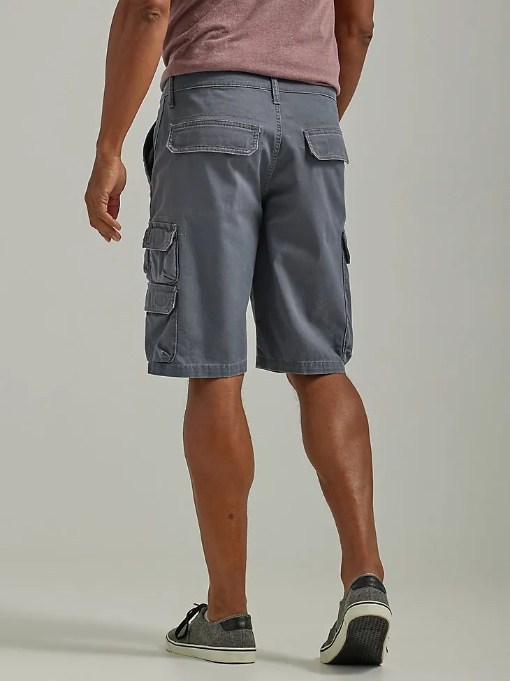 WRANGLER® MEN'S FIVE STAR PREMIUM STACKED CARGO SHORT IN TWILL