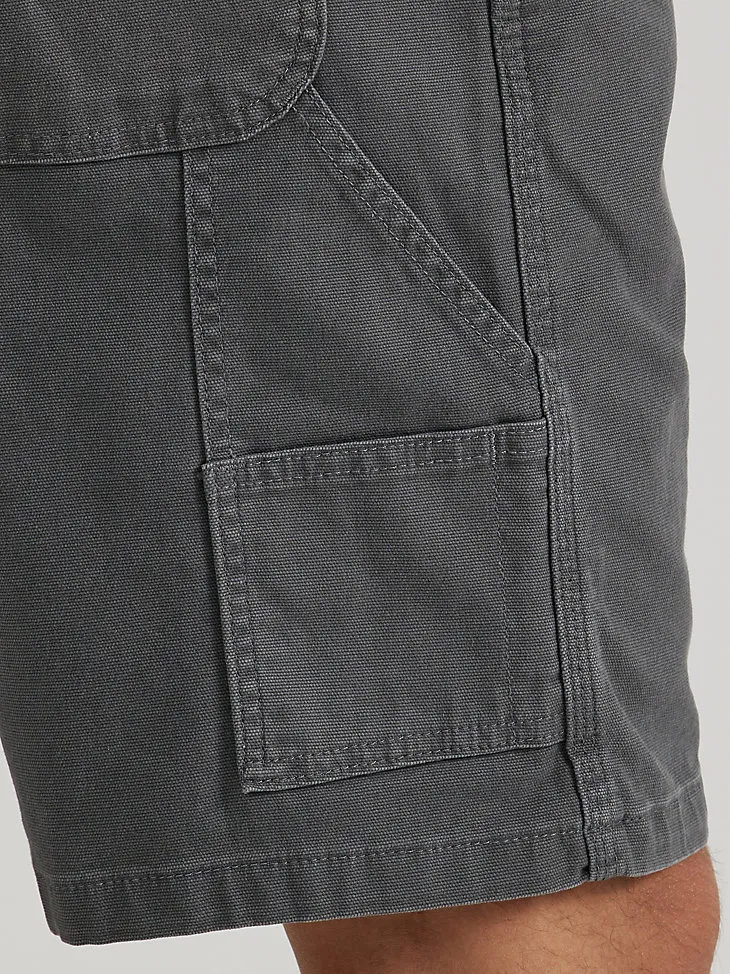 MEN'S WRANGLER® FIVE STAR PREMIUM CARPENTER SHORTS IN DARK SHADOW