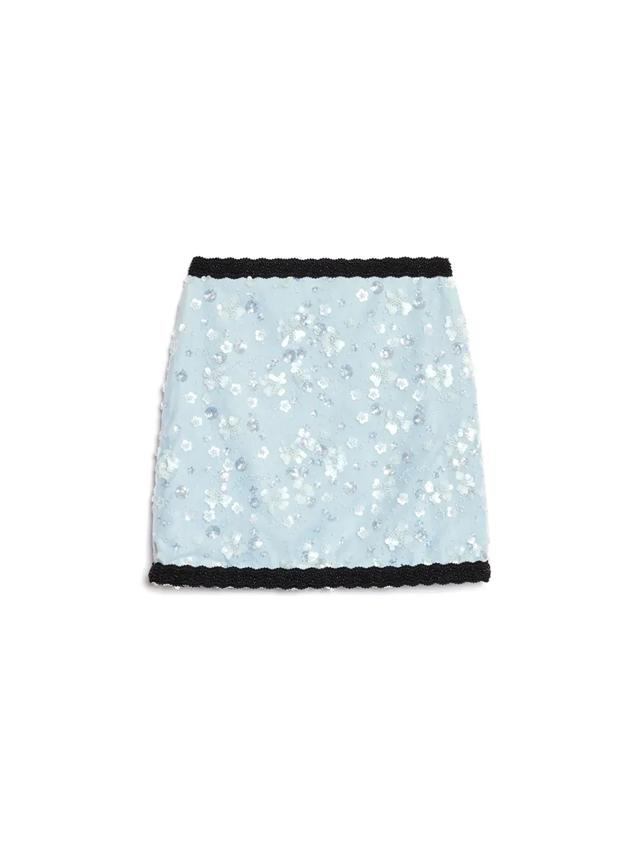 DREAM Blossom Bead Mini Skirt