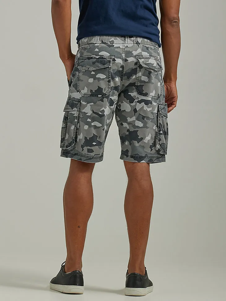 MEN'S FREE TO STRETCH™ DRAWSTRING CARGO SHORT IN ACORN