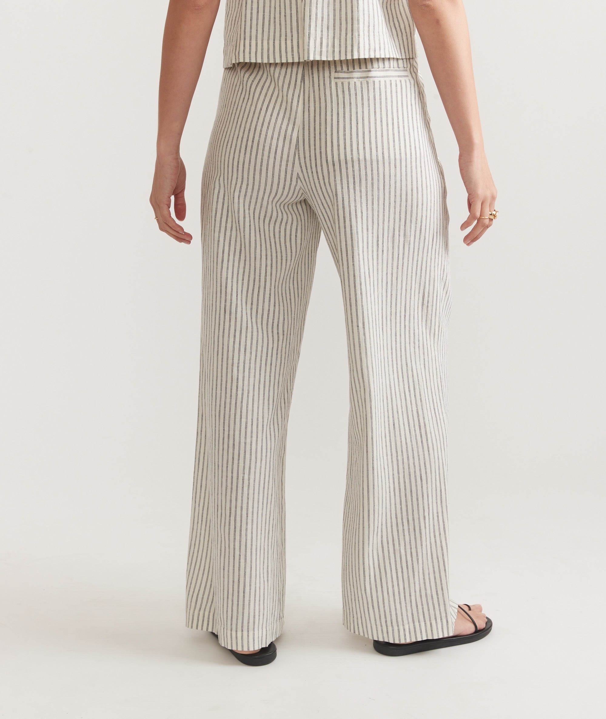 Natural Stripe Trouser