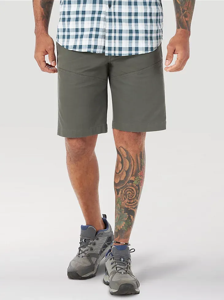 ATG BY WRANGLER™ MEN'S REINFORCED UTILITY SHORT IN COPPER BROWN