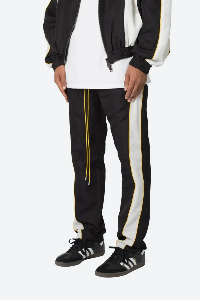 RACE TRACK BLACK PANTS