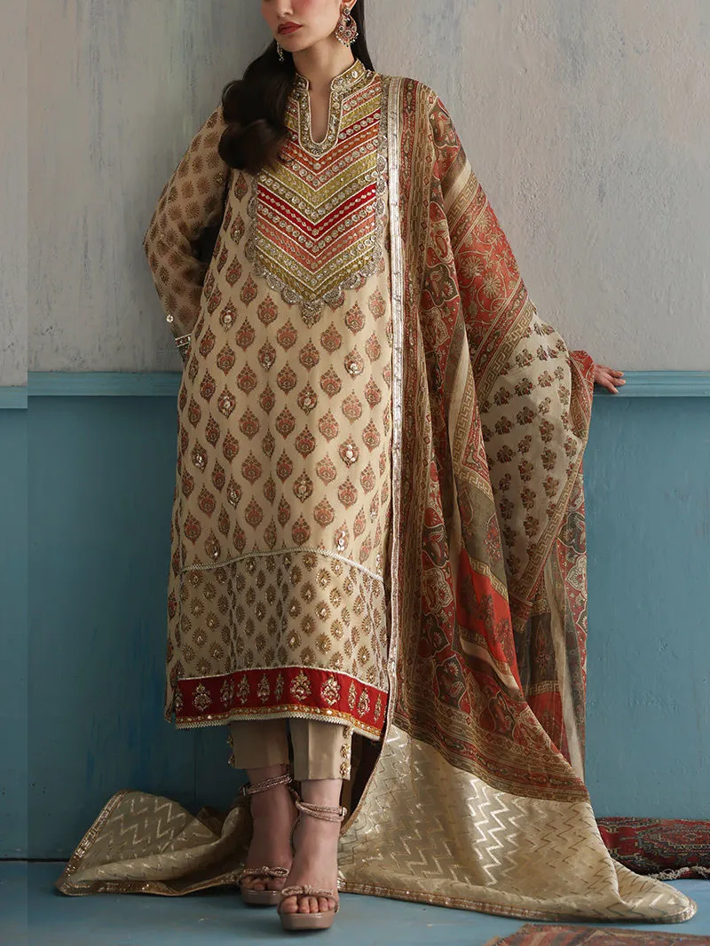 Elegant Printed kaftan