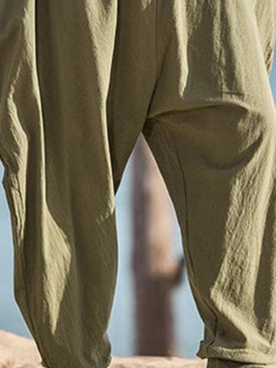 Retro Casual Pants - Lightweight & Breathable