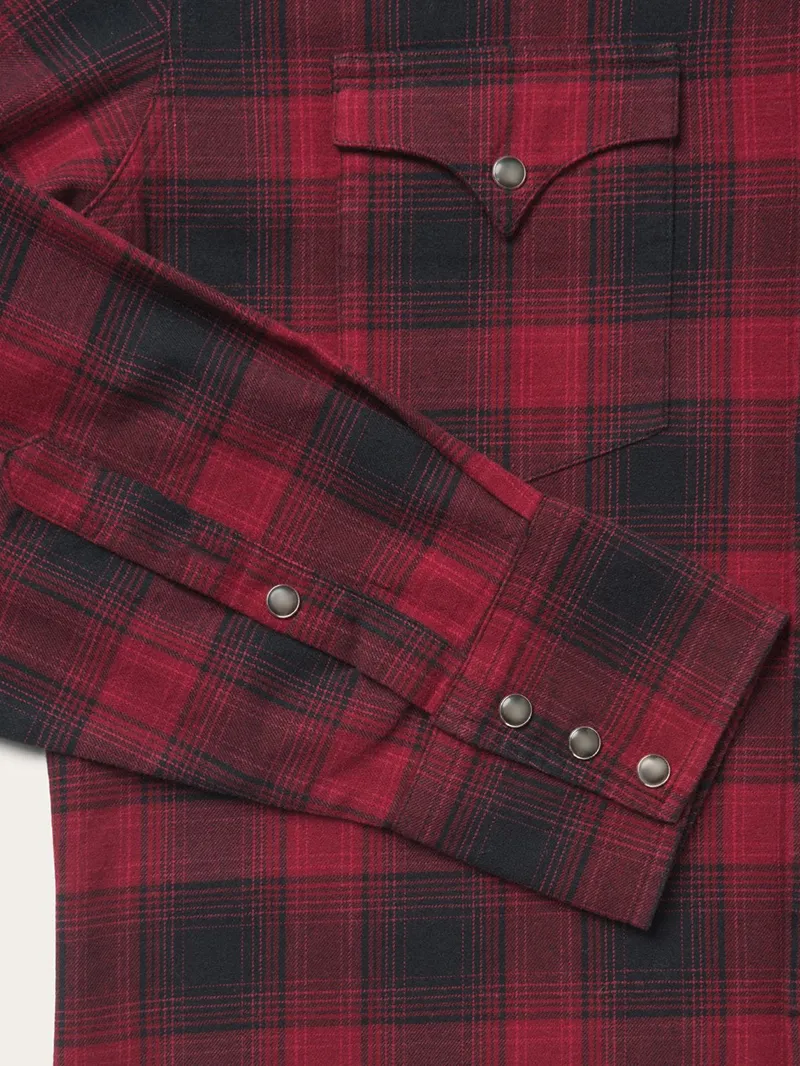 Brushed Twill Plaid Shirt