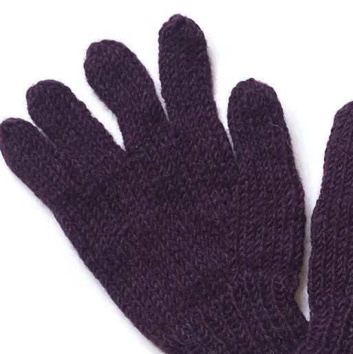 plain wool gloves