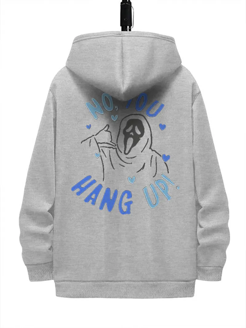 Ghost print hoodies how perfect and cozy piece for your Halloween day