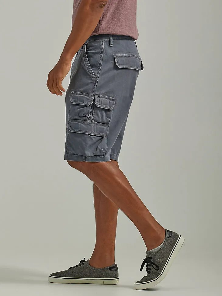 WRANGLER® MEN'S FIVE STAR PREMIUM STACKED CARGO SHORT IN TWILL