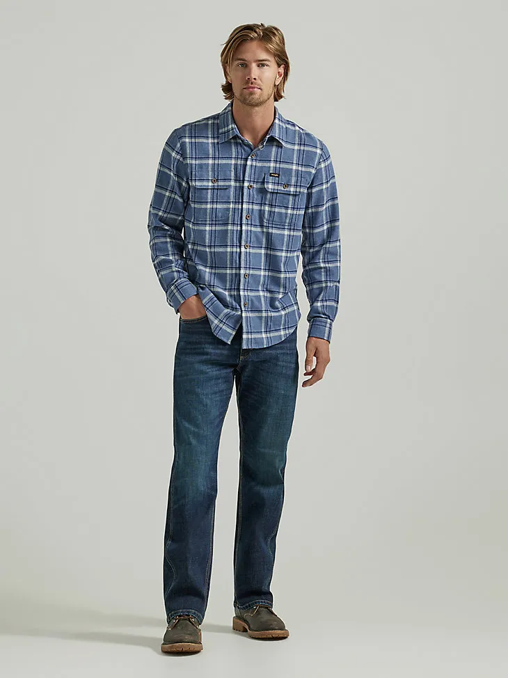 MEN'S COMFORT THAT WON'T QUIT  BOOTCUT JEAN IN DEEP DENIM