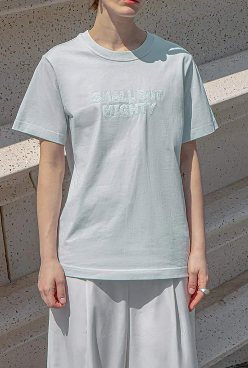 Garrin Cotton T-shirt - Ice Blue