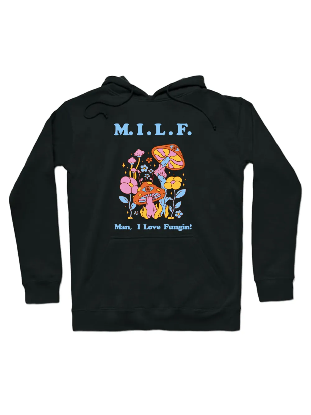 MILF Funny Pattern Printed Hoodie