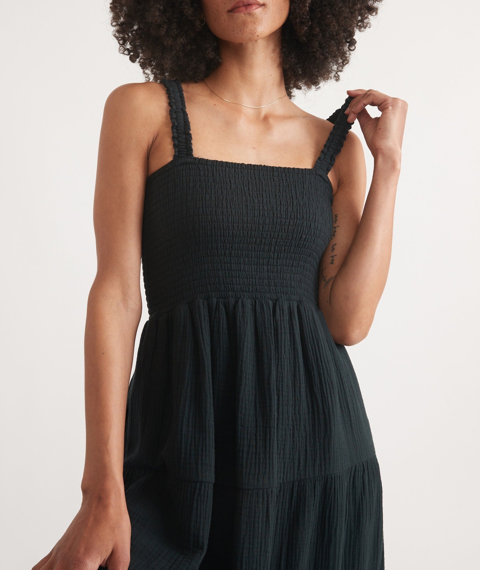 Black Selene Maxi Dress