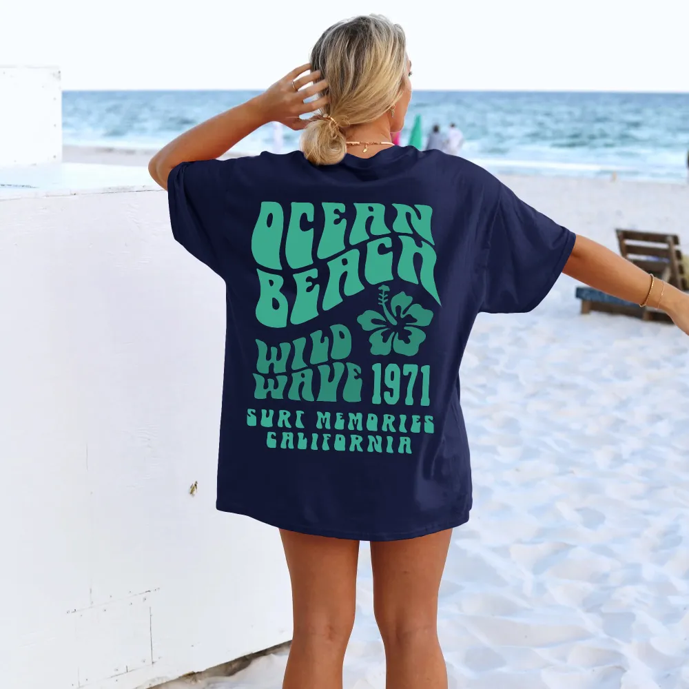 Women's Ocean Beach Short Sleeve Tee