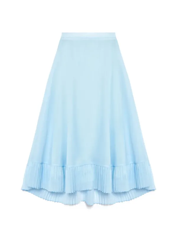 DREAM Fig Pleat Midi Skirt