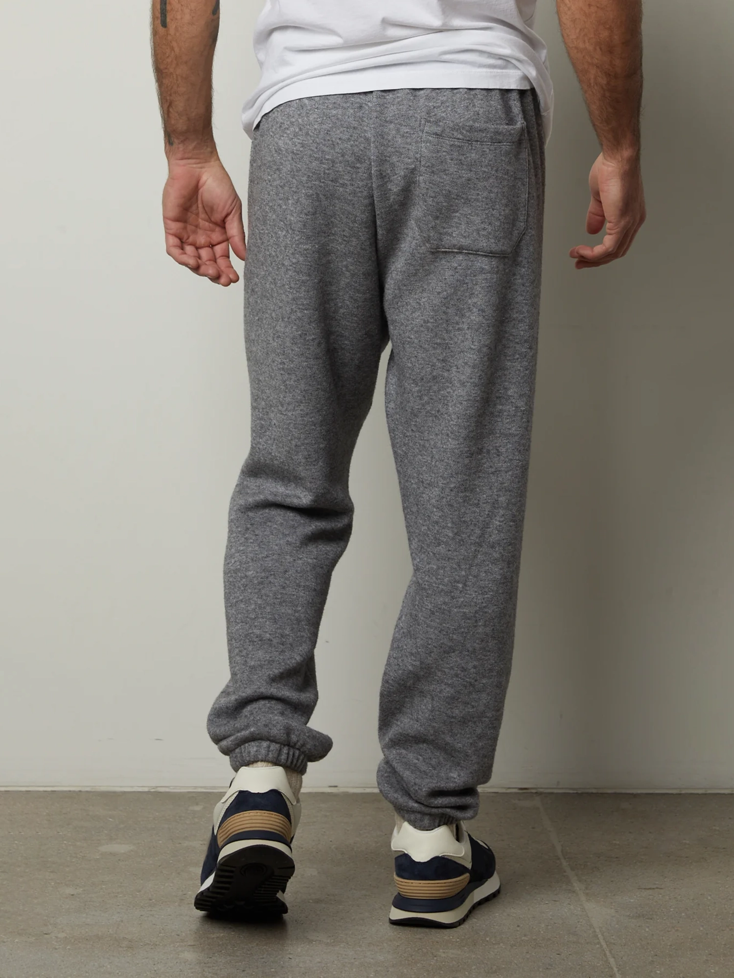 Men'S Solid Casual Knit Sweatpants