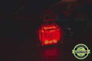 Minecraft Potion Bottle Color-Changing LED Lamp - 7.4 Inches Tall