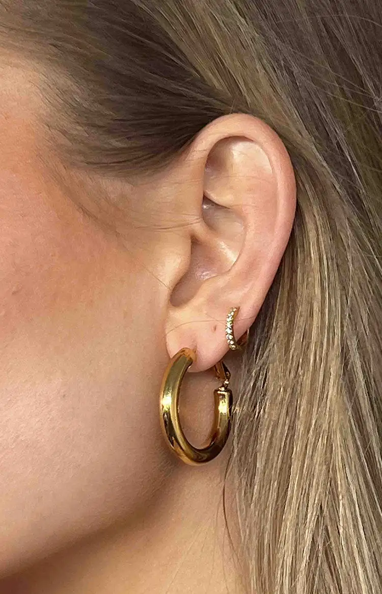 Mateo Gold Hoop Earrings