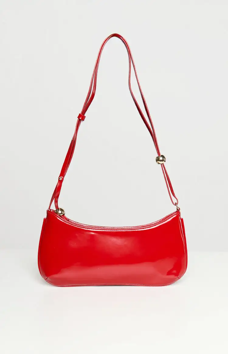 Billini Rosabelle Strawberry Shine Shoulder Bag