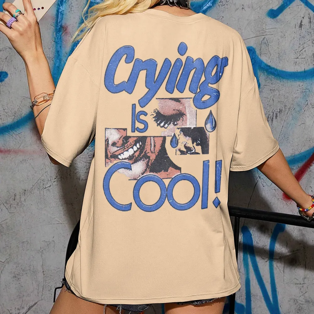 crying is cool Women's T-shirt