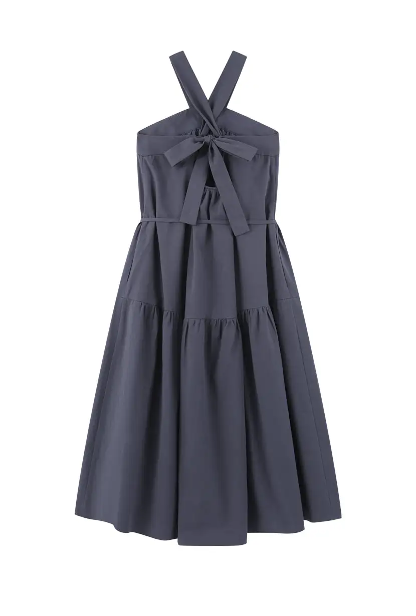 Gayle Dress - Navy Blue