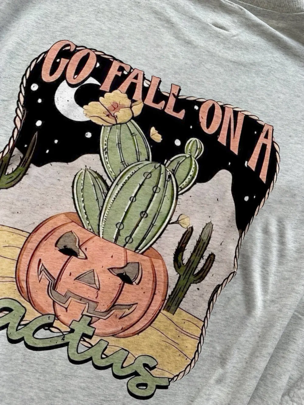 Women's Pumpkin Halloween Printed T-shirt