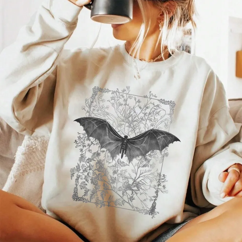 BAT DESIGNED PATTERN PRINTED SWEATSHIRT 02