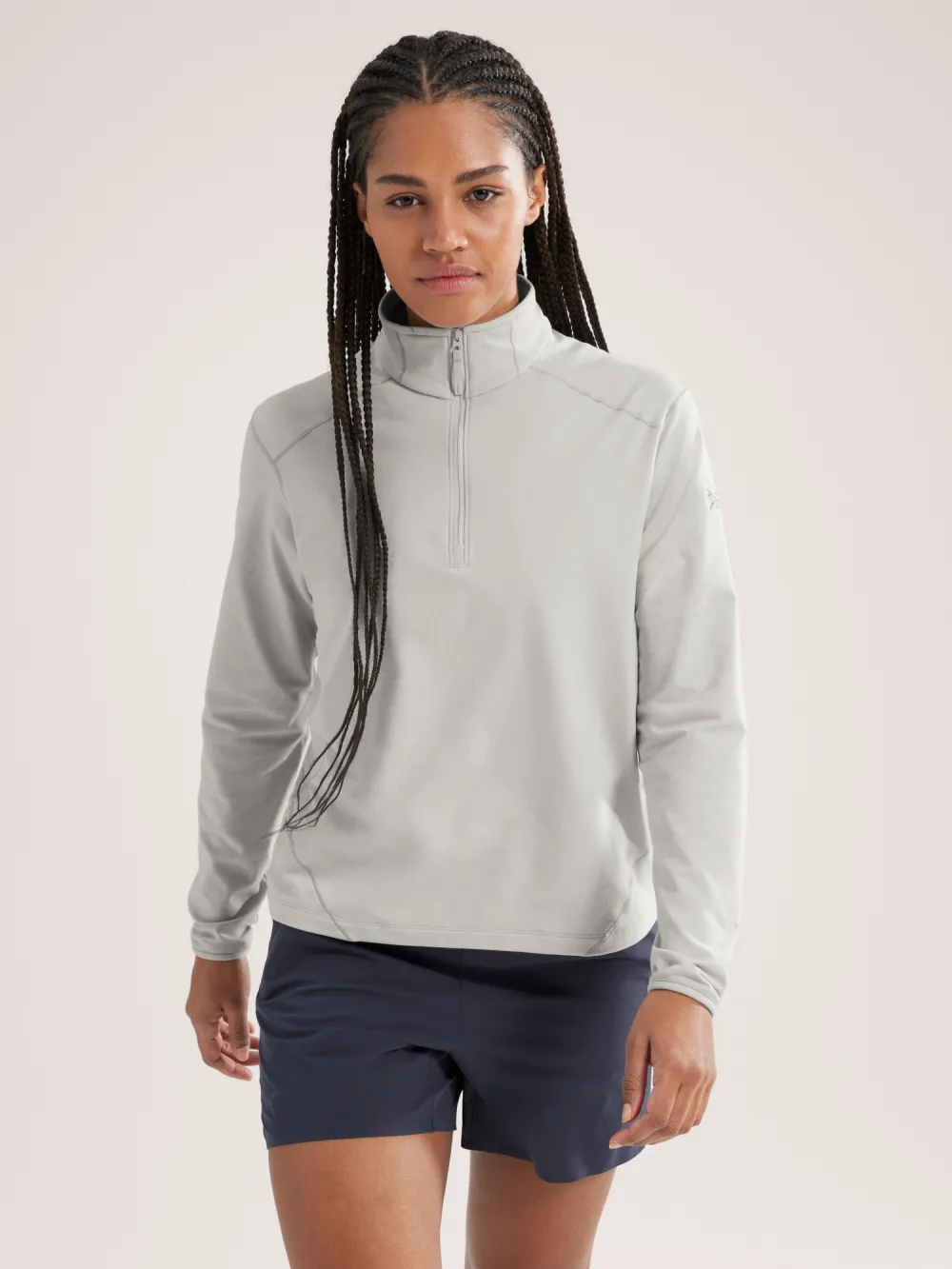 Kyanite Lightweight Zip Neck Women's