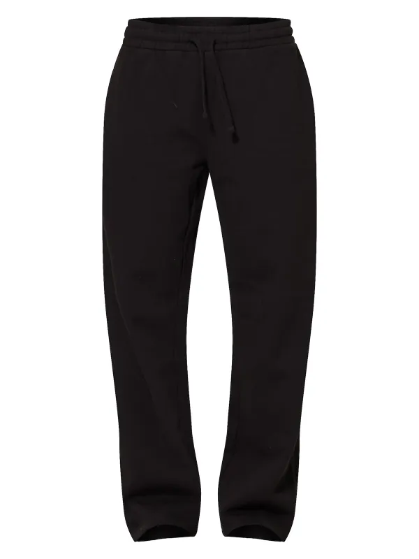 Black Premium Wide Leg Sweat Sweatpants