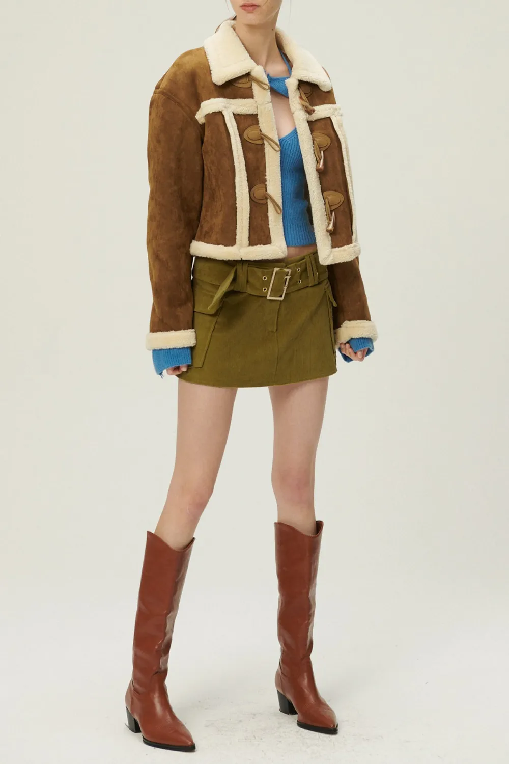 Helen Duffle Shearling Jacket