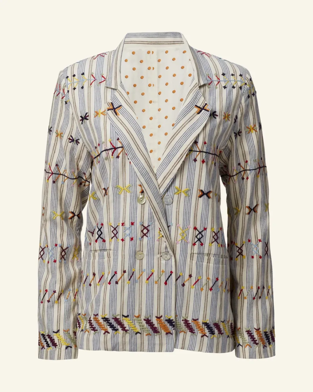 Elodie Arrow Linen Jacket