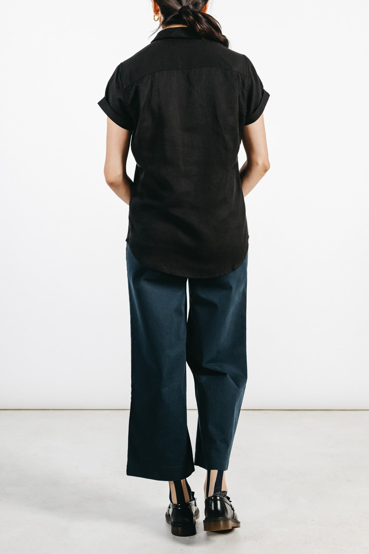 The Innes Black Shirt