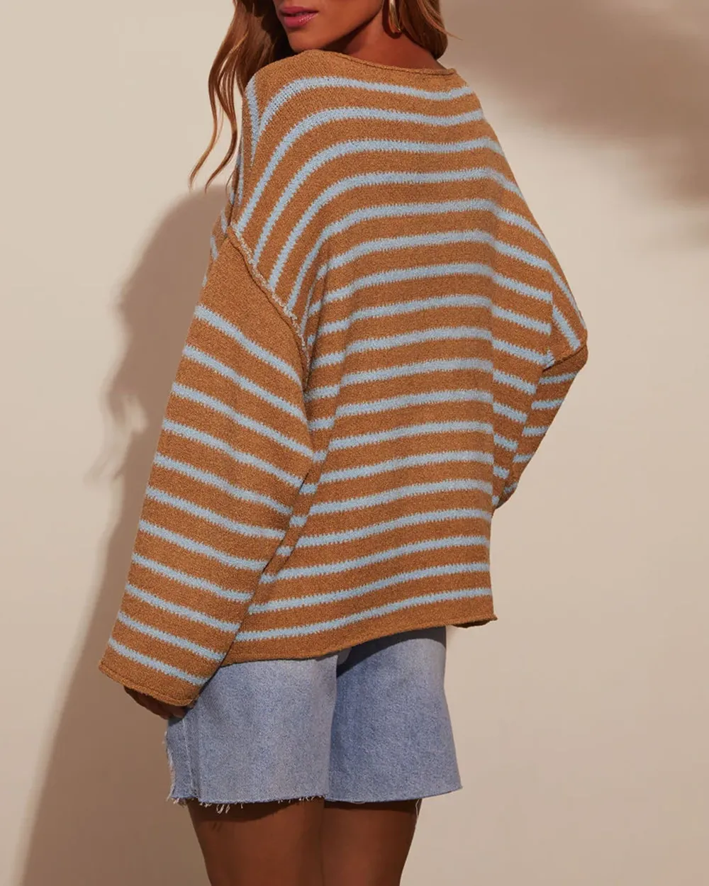 Pippa Striped Knit Sweater