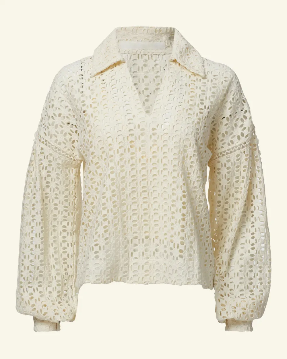 Dylan Clover Eyelet Top