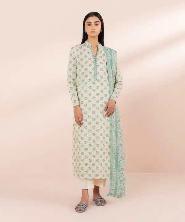 2 Piece - Printed Lawn Suit