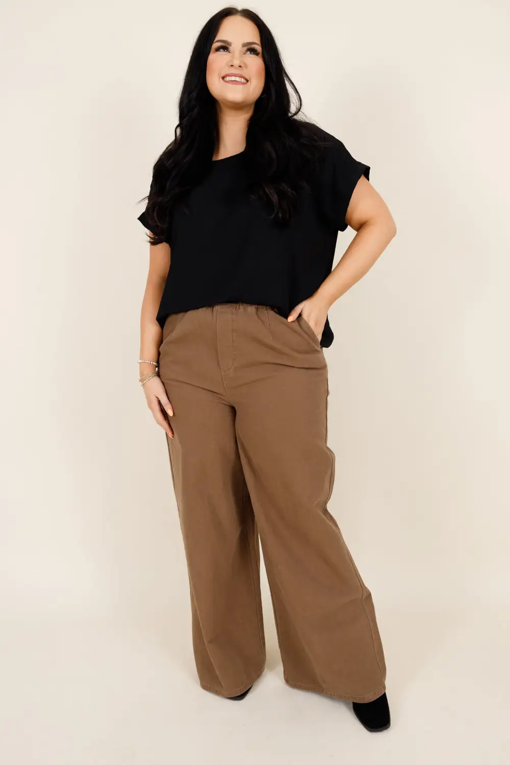 The Sweetest Destination Pants, Mocha