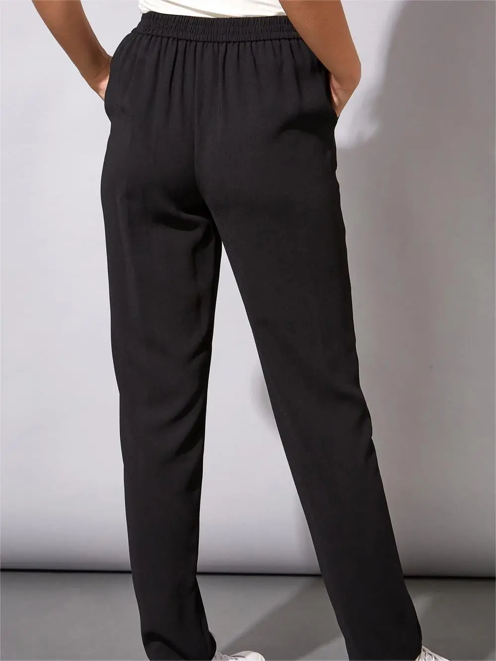 Black sports trousers