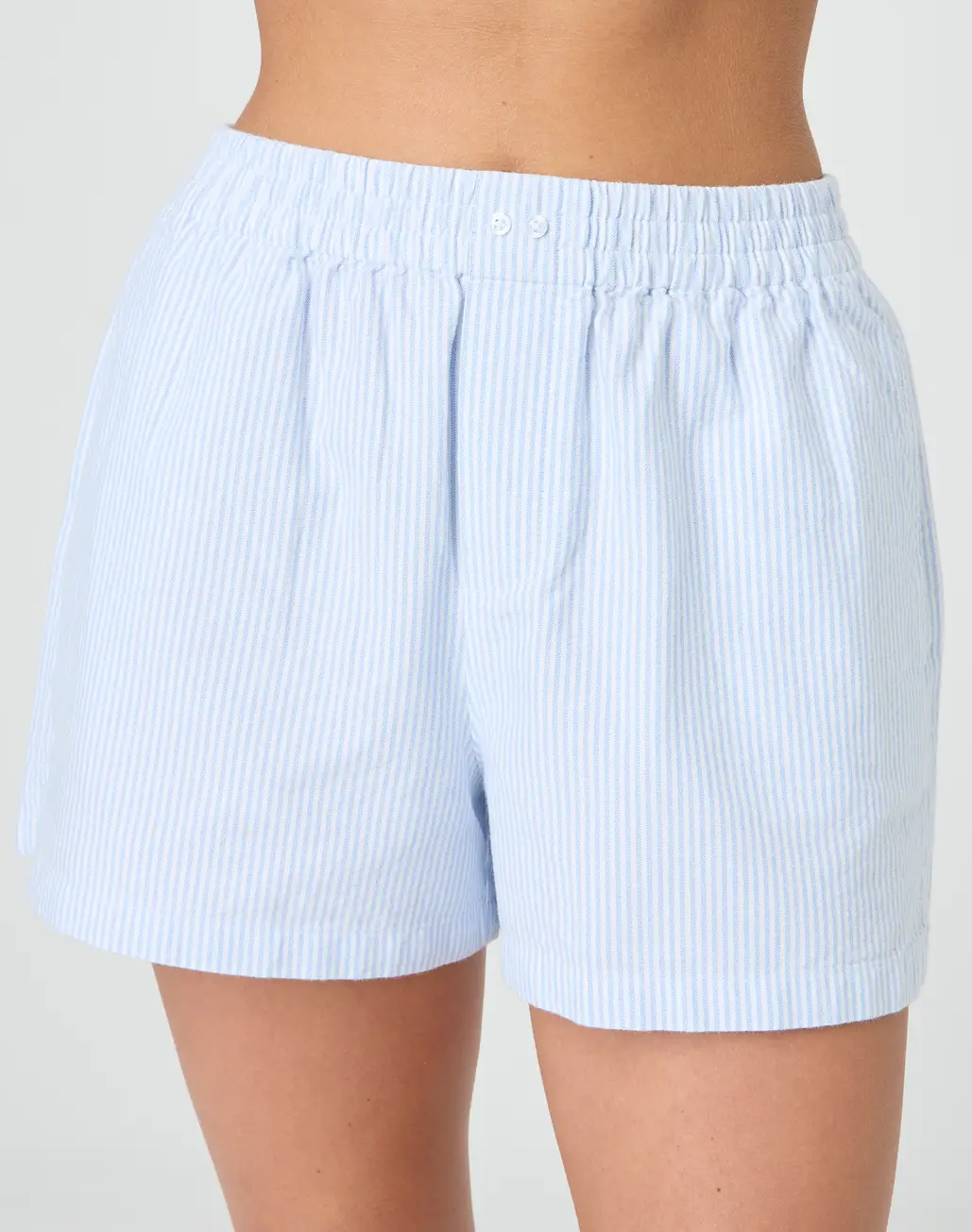 Cotton Stripe Boxer Short