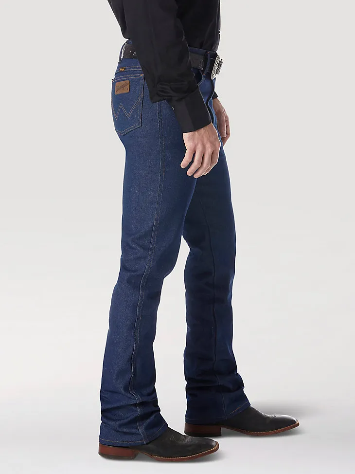 WRANGLER® COWBOY CUT® BOOTCUT JEAN RIGID - SLIM FIT JEAN IN NAVY