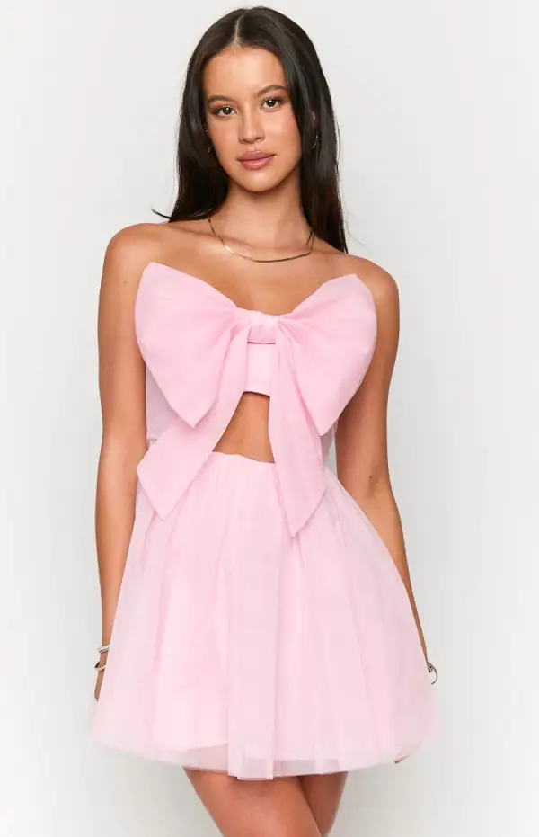 Sweethearts Pink Mini Dress