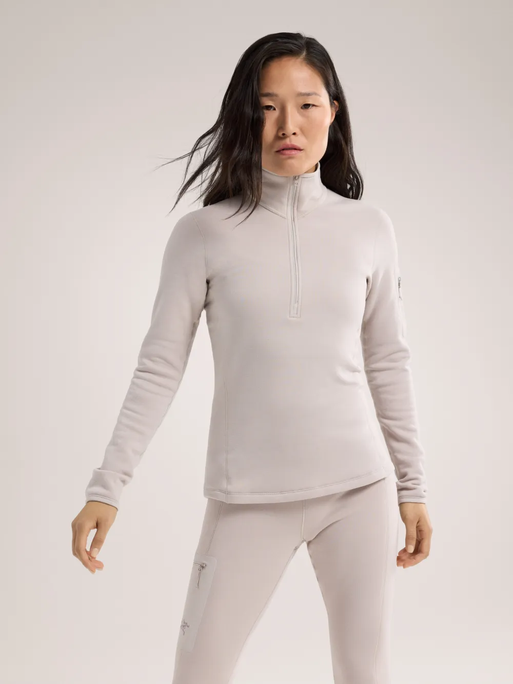 Rho Heavyweight Zip Neck Women's