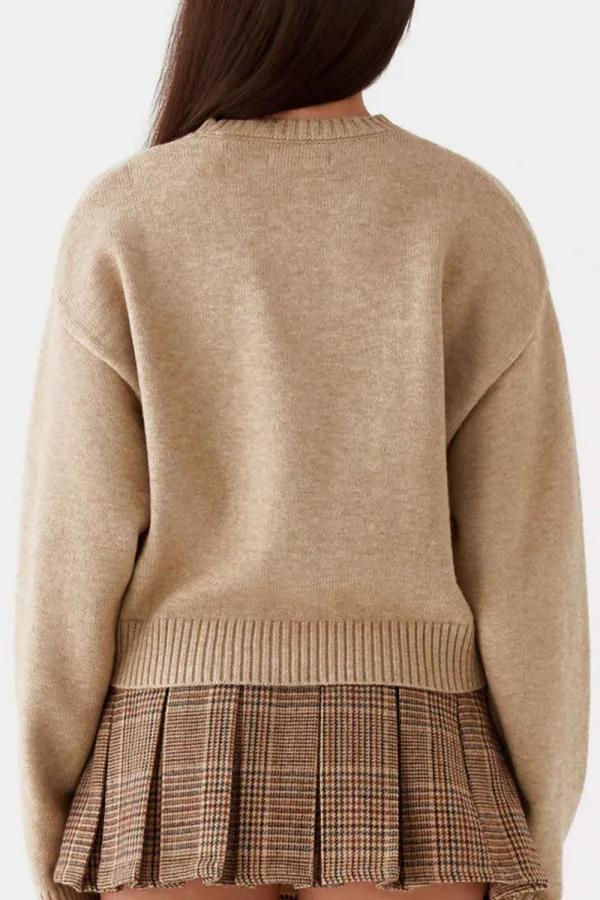 Monika Oversized Jumper - Beige