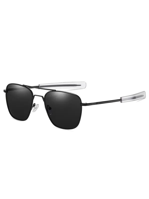 Vintage Classic Metal Frame HD Sunglasses