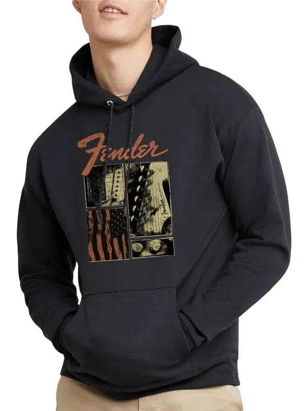 Fender Stratocaster VINTAGE GRAPHIC HOODIE