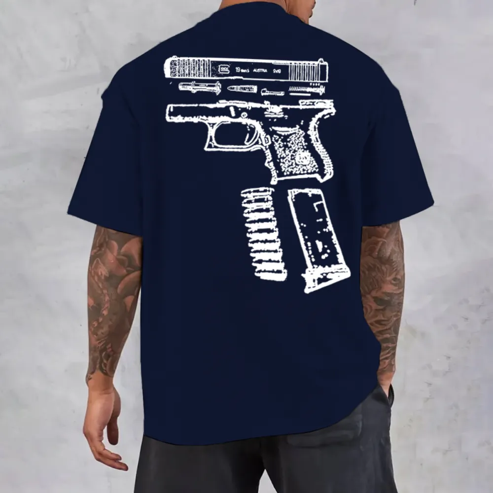 In Glock We Trust Men T-shirt,Short Sleeve,T-shirt Size S-4XL