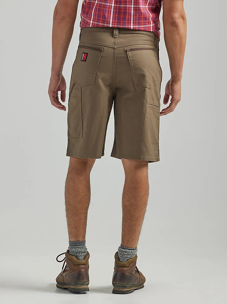 WRANGLER® RIGGS WORKWEAR® UTILITY RELAXED SHORT IN GREY PINSTRIPE